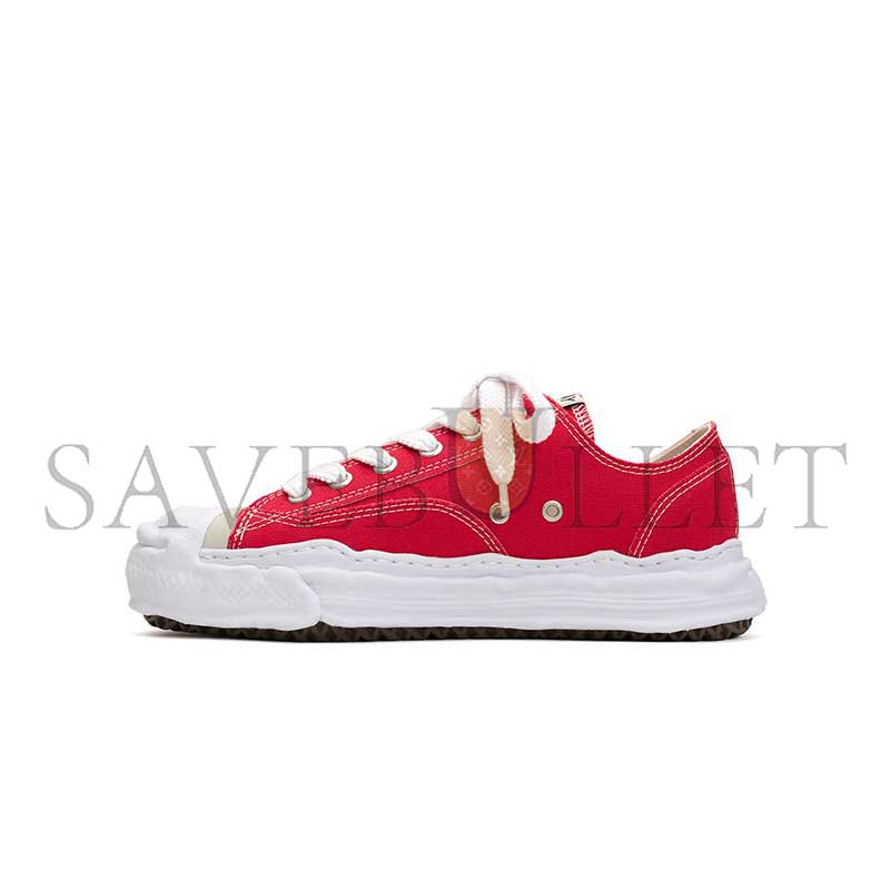 Ma*s*n mihara yasuhiro hank og sole canvas low top sneaker a05fw702